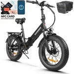 LED Fat Tire E-Bike faltbares Elektrofahrrad, 20-Zoll-Elektro-bike,klapprad, 36 V 13