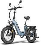 Fatbike E-Bike f&uuml;r Herren & Damen | 20 Zoll Klapprad | 48V 12Ah*2 Akku | 65N.m