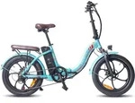 Faltbares Klapprad 20 Zoll, 36V 18AH Akku, 250W Elektrofahrrad Fatbike Damen, Shimano