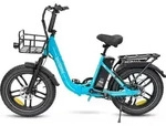 250W Damen Citybike LCD Elektrofahrrad E-Bike 20" Fat Tire E-Fahrrad klapprad,