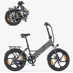 20 Zoll Tragbar Elektrofahrrad Fatbike F&uuml;r Erwachsene Klapprad E-Bike Klappr&auml;der
