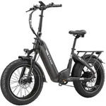 48V 18Ah LCD E-Bike Klappr&auml;der, 20 *4.0" Fetter Reifen Elektrofahrrad F&uuml;r