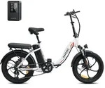 20 Zoll Elektrofahrrad Klapprad mit MINI Elektrische Luftpumpe Mountainbikes f&uuml;r