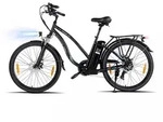 26 Zoll e bike 36V/15,6Ah 90km Elektrofahrrad City e bike Damen/Herren Cityr&auml;der
