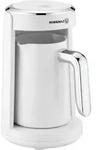 Korkmaz Keyif T&uuml;rk Kaffeebereiter Vanille 400 W 4-5 Tassen - Wei&szlig;
