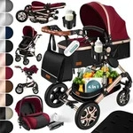 KESSER&reg; Loops Kinderwagen 4 in 1 Kombikinderwagen Komplett-Set auch als Buggy f&uuml;r