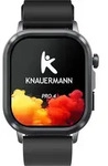 Knauermann PRO 4 (2026) Smartwatch mit Anruf & SOS Funktion - Schwarz