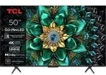 TCL 50Q6C 4K QD-Mini LED TV mit Google TV (50") - Schwarz