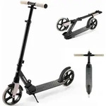 Kinderkraft FREELY Scooter Beige &ndash; klappbarer Cityroller f&uuml;r Kinder ab 5 Jahren &