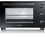 Severin TO 2076, 46 l, Schwarz, Freistehend, Drehregler, 100 - 230 &deg;C, Mechanisch -