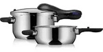 WMF Perfect Plus One Pot Schnellkochtopf-Set, 22 cm, 4,5 und 3,0 Liter 1512001181
