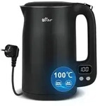 Bear 1.7L 304 Edelstahl Mit 11 Temperaturen Wasserkocher,1800w Trockenaufschutz, -