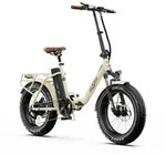 E-Bike Klapprad mit 48V 18Ah Akku bis zu 120km 20 *4.0 Zoll, 7-Gang SHIMANO Elektro