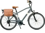 VENICE - I love Italy Elektro-Citybike MONOTUBO CLASSIC Man 28 Zoll, grau - Grau