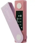 Ledger Nano X, Bitcoin, Ethereum, NFT, USB-Stick Hardware-Geldb&ouml;rse, Pink,...