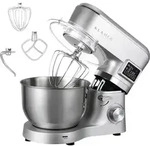 KLAMER K&uuml;chenmaschine Classic 1400 W &ndash; 5,5 L R&uuml;hrsch&uuml;ssel aus Edelstahl,...