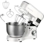 KLAMER K&uuml;chenmaschine Classic 1400 W &ndash; 5,5 L R&uuml;hrsch&uuml;ssel aus Edelstahl,...