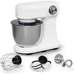 Klarstein Bella Evo K&uuml;chenmaschine &ndash; 1500W, 5L Edelstahlsch&uuml;ssel, 12 Stufen,