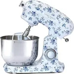 Laura Ashley K&uuml;chenmaschine 1800W, 6L Edelstahlsch&uuml;ssel, R&uuml;hrhaken,...