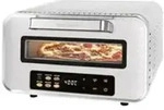 ProfiCook PC-PO 1323 Edelstahl, Pizzaofen, (bis 2.100 Watt, f&uuml;r Pizza - Silber