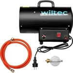 Wiltec Gasheizgebl&auml;se 15 kW, Gas Heizkanone mit 30 W Motor, Hei&szlig;luftgenerator aus