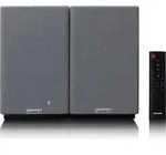 Lenco SPB-240BKGY - Set aus 2 HiFi Stereo Bluetooth&reg; Lautsprechern - Kraftvoller