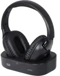 Trevi FRS 1490 RW, Kabellos, Anruf/Musik/TV, 480 g, Kopfh&ouml;rer, Schwarz - Schwarz