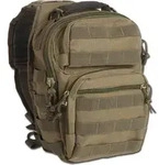 Mil-tec Assault small Eingurtrucksack, olive 10 l - dunkelgr&uuml;n