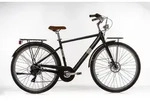 VENICE - I love Italy Elektro-Citybike OLIVER Man 28 Zoll, schwarz - Schwarz