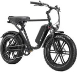 E-Bike Fat Tire California 250 W 20 Zoll - Schwarz