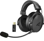 Sharkoon Skiller SGH40W, Gaming-Headset, (USB-A-Dongle, 3,5 mm Klinke)