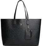 Tommy Hilfiger Shopper Tasche Schwarz, 51 cm, mit abnehmbarem T&auml;schchen - Schwarz