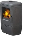Gusskaminofen Plamen Alberto, schwarz, raumluftunabh&auml;ngig - 8,6 kW - Schwarz