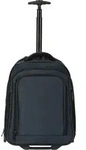 Dermata Dermata 2-Rollen Rucksacktrolley Nylon 47,5 cm - Blau