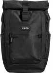 eoto Laptoprucksack Rucksack mit Laptopfach Tall41 Rolltop Backpack 41L Black schwarz