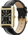 Ice Watch, Ice Smart TK 2.0 1.4" mit Leder Croco Armband, Schwarz / Gold - Bunt