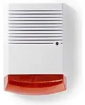 Nedis Dummy Sicherheits Sirene - IP44 - Batteriebetrieben - Aussenbereich - Orange /