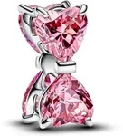 Pandora Rosafarbene Schleife Charm 794253C01 Charm Anh&auml;nger - Rosa