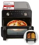 Panasonic NF-BC1000 Flex Air Fryer mit Sichtfenster, XL Flexibler Garkorb, Herau -