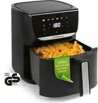 GOURMETmaxx Hei&szlig;luftfritteuse, 5,5 l - farbiges LED-Touchdisplay & 7 Programme -