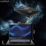 CAPTIVA Advanced Gaming I98-032CH, Intel&reg; CoreTM i7, 2,4 GHz, 43,9 cm (17.3"), 1920