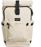 eoto Laptoprucksack Rucksack mit Laptopfach Tall41 Rolltop Backpack 41L Creme - Beige