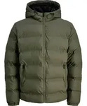 JACK & JONES Herren Steppjacke Elements PolyurethanPuffer SN - Gr&uuml;n - L