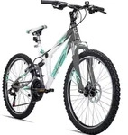 Bergsteiger Montreal 24 Zoll Kinderfahrrad, geeignet f&uuml;r 8, 9, 10, 11 Jahre, Shimano