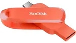 SanDisk SDDDC6-128G-G46NO, 128 GB, USB Type-C/USB Type-A, 3.2 Gen 1 (3.1 Gen 1), 100