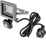 LED-Fluter SlimLine CTF-SLT10 PIR 10W IP44 923lm 4000K Bewegungsmelder