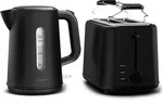 Klarstein Velaire Toaster Wasserkocher Set &ndash; 2 Scheiben Toaster mit 7