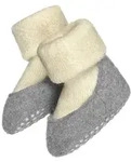 FALKE Uni Kinder Stoppersocken Baby Cosyshoe B Hp Wolle rutschhemmende Noppen - Beige