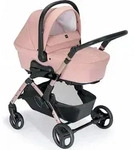 Kinderwagen Fluido Easy Kombi 2in1 | Mehr Farben verf&uuml;gbar | inkl. Babyschale - Rosa