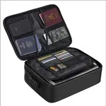 KH Security 370217, Document organizer, Schwarz, Glasfaser, Silikon, Einfarbig, Hand,